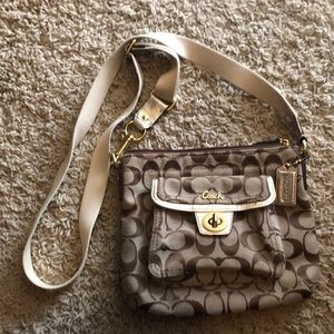 Coach cross body bag
